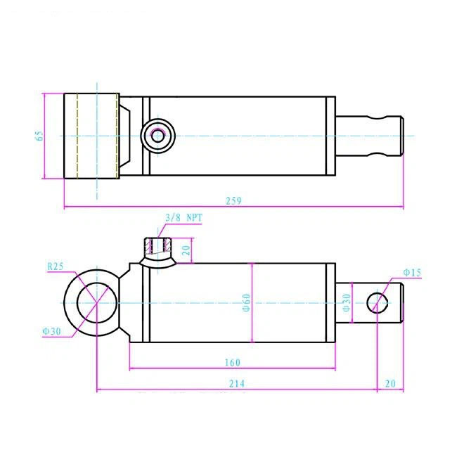 Single Acting Spring Return Cylinders