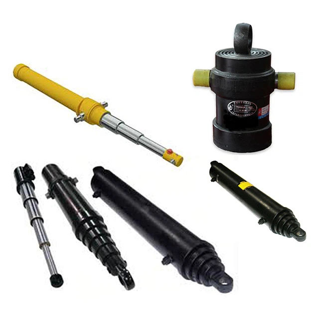 Multi Stage Telescopic Hydraulic Cylinder