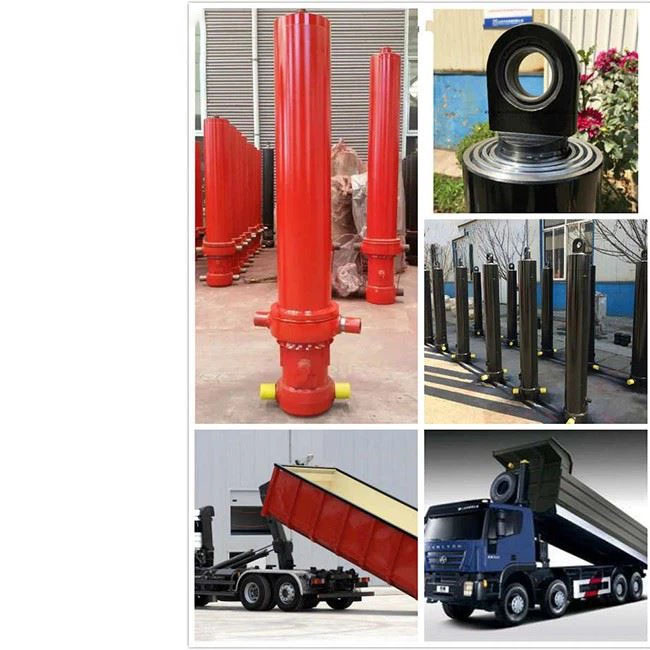 8 Inch Bore Telescoping Dump Truck Hydraulic Cylinder